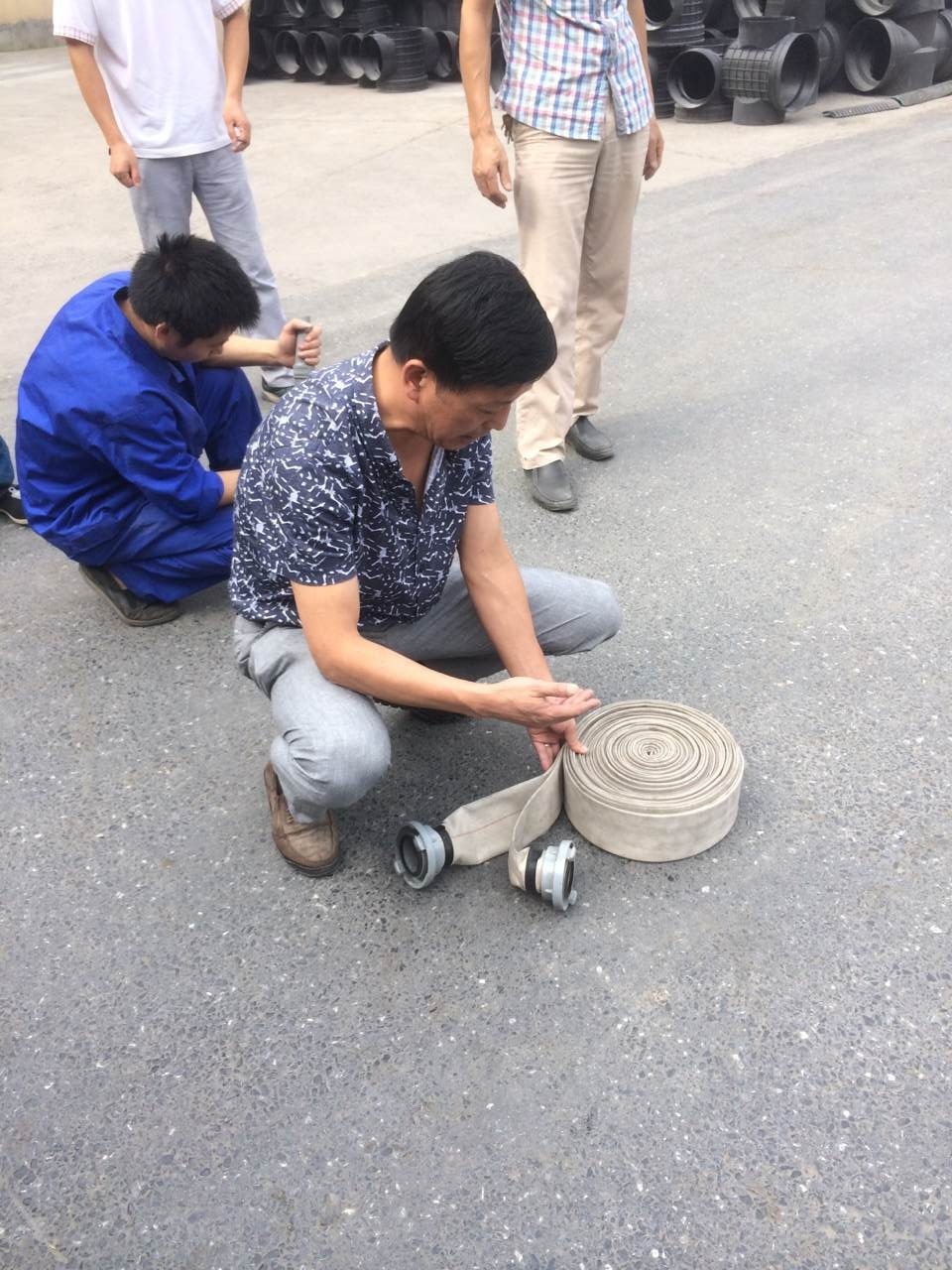 錦程員工消防演練